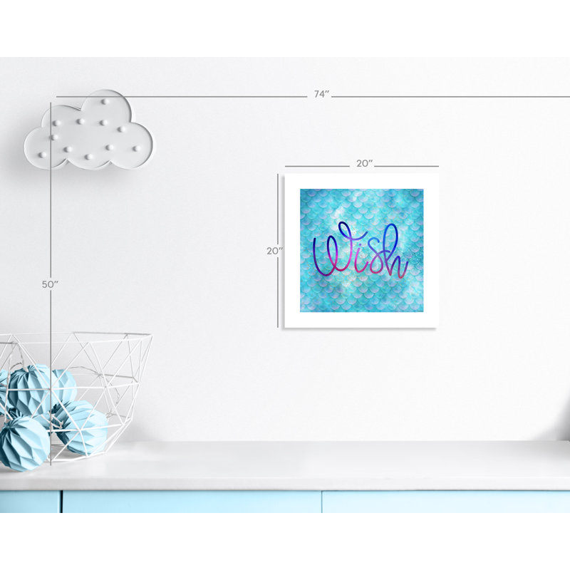 Décoration murale désir pour enfants, H 20" x l 20" x P 1", Papier