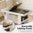 2-in-1 Multi-Functional Game Table with Removable Top, Cup Holders and Storage-112648061