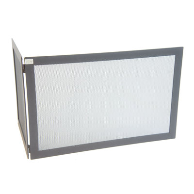 Lucien Iron Fireplace Screen