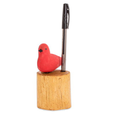 Porte-stylo fait à la main