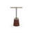 Caracole Stainless Steel Top End Table