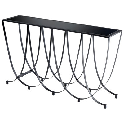 Suffolk 13.75'' W Glass Console Table