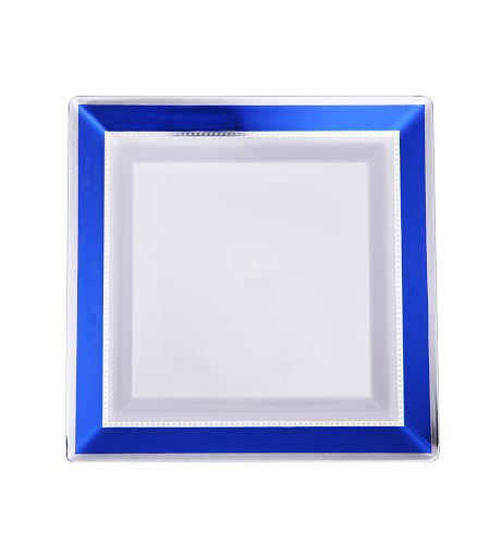 Assiette à apéritif en plastique jetable