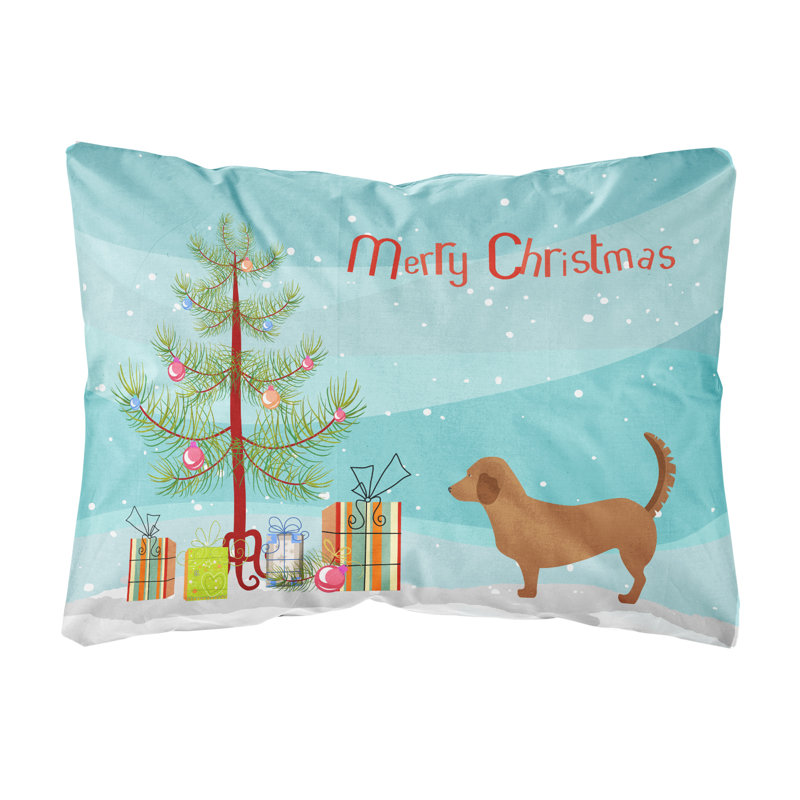  Coussin intérieur / extérieur Alpine Dachsbrake Christmas