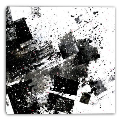 Urban Splatter Wrapped Canvas Wall Art