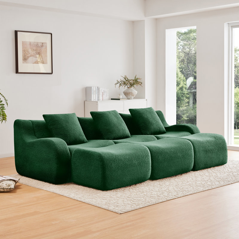 Canapé Teddy, Vert