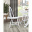 Ensemble de 2 chaises d'appoint style campagnard
