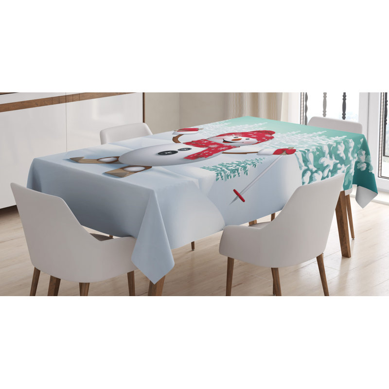 Christmas Tablecloth, 70" L x 52" W