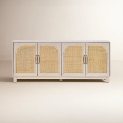 Oak Cane Sideboard