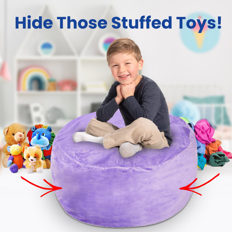 Étui à billes Trule Microplush, Fausse fourrure mauve