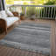Tapis intérieur / extérieur gris lavable à la machine Xhevrie-448954550