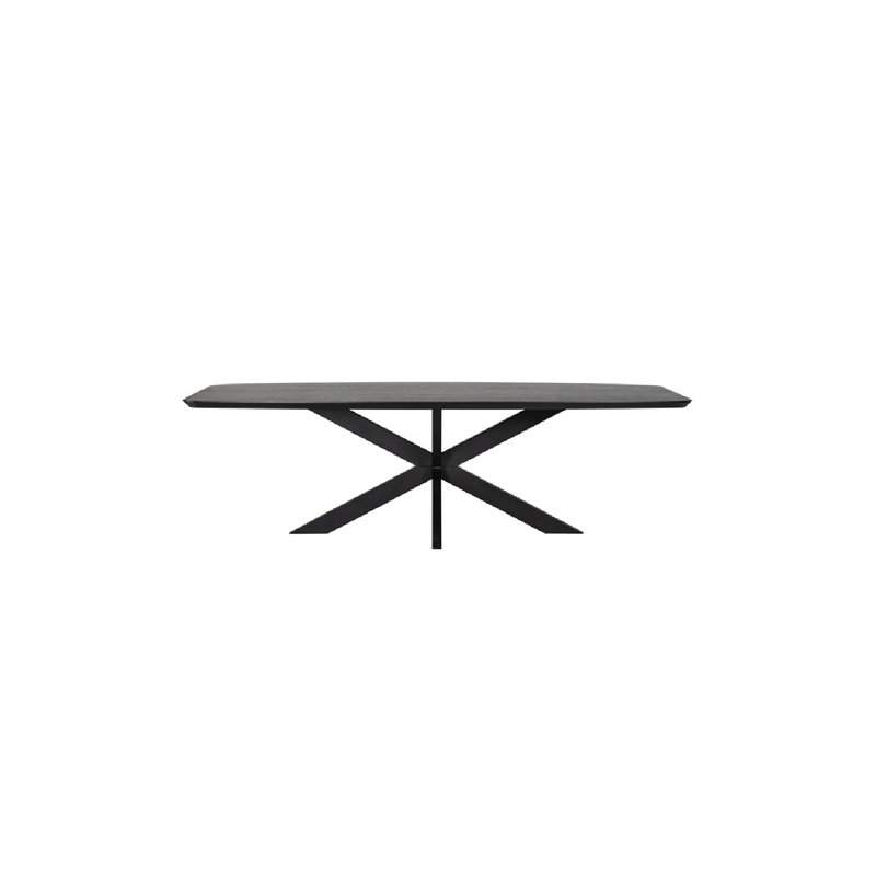 Table de salle à manger Bonvoy L, Noir, H 30 po x L 93 po x l 39 po