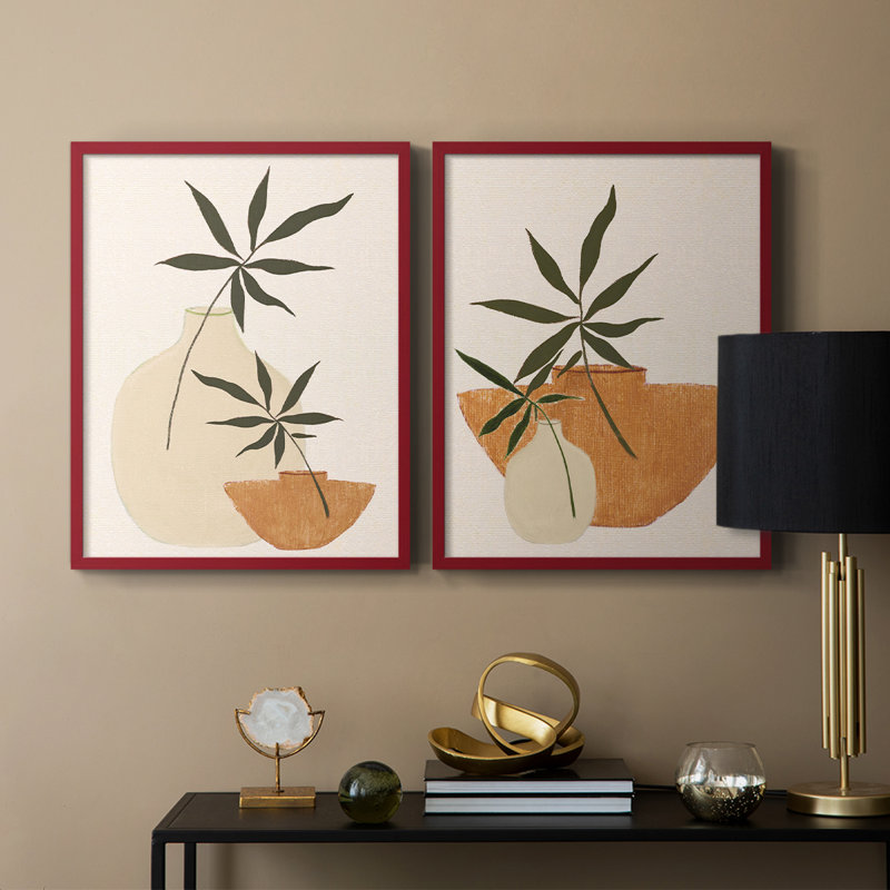 «Santa Fe Still Life I», reproduction encadrée de qualité supérieure - prête à être accrochée - aucun clou requis - aucun clou requis