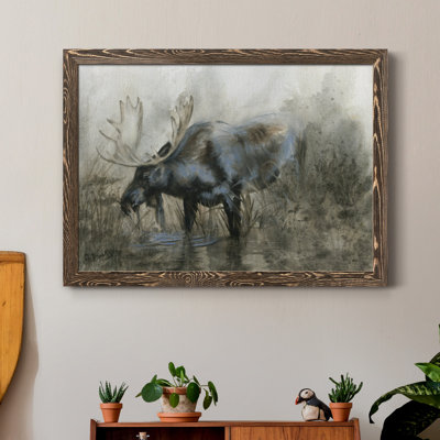 Élan majestueux - reproduction d'art sur toile