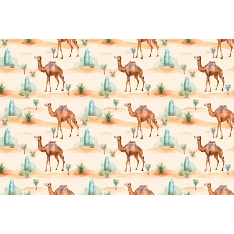 Camel Animal Brown Bedding, Twin Comforter