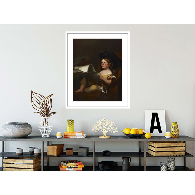 «Juvenile Ambition (Grandfather's Hobby)» par Thomas Sully, impression giclée encadrée, H 40,25 po x l 33,5 po