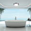 LED Light 80 CFM Bathroom Fan-87219158
