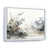 Cadre flottant blanc