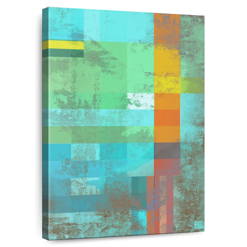 Avery Contemporary Geometric VII, H 24 po x l 16 po