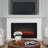 Cleo 76" Landscape Electric Fireplace In White