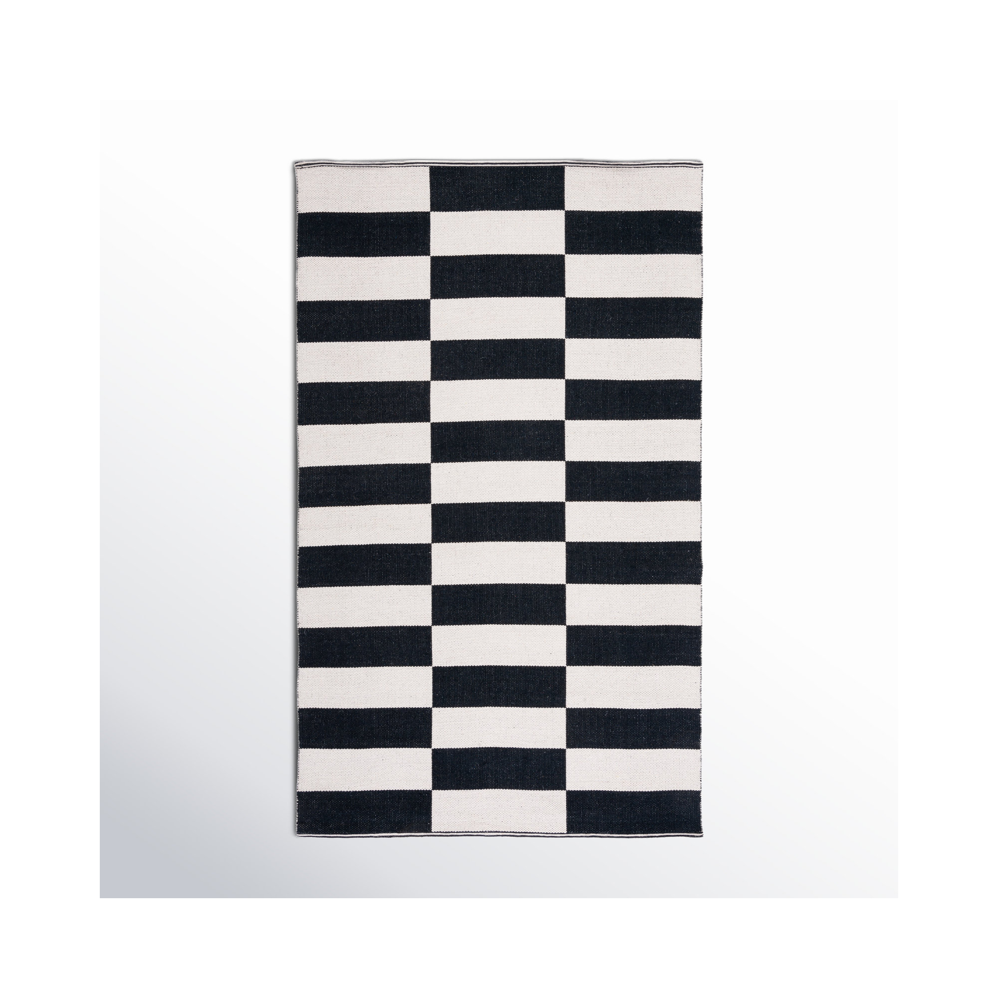 Alvana Handmade Cotton Rug, Rectangle 3' x 5'