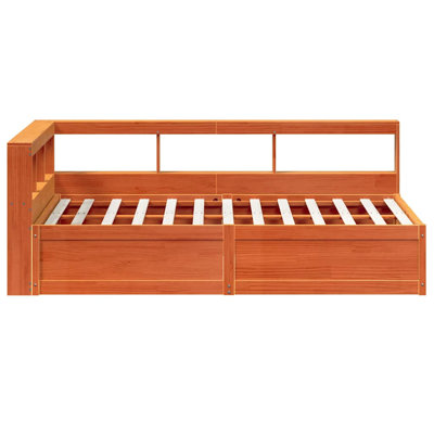 Solid Wood Storage Bed