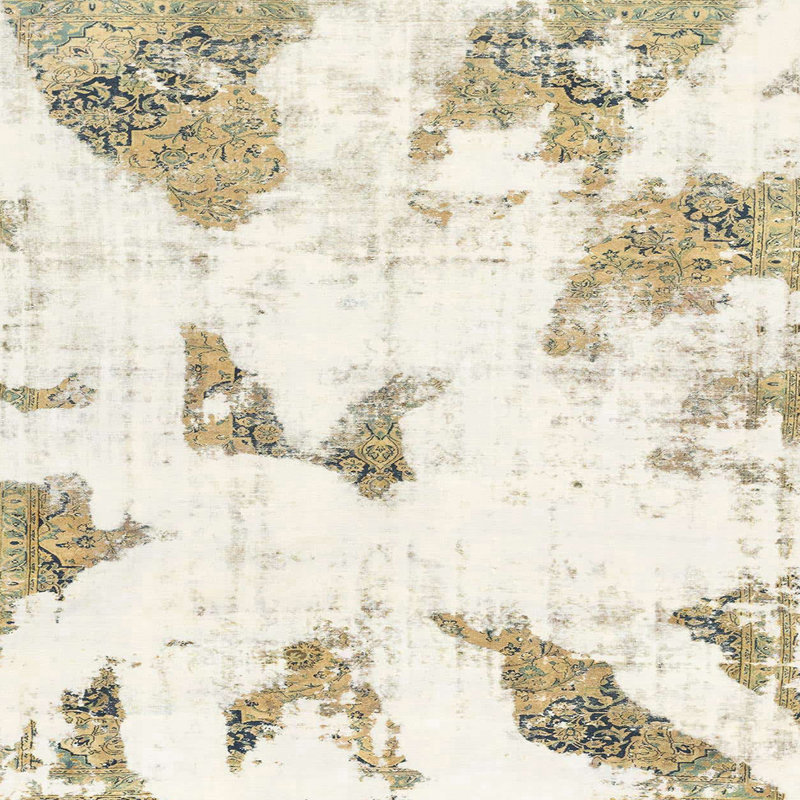 Abstract Indoor Rug, Square 7'
