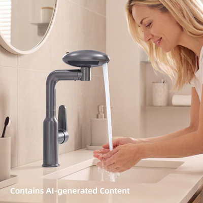 SOMDOT Touch Kitchen Faucet Side Spray