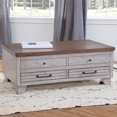 Elgin Lift Top Coffee Table with Storage -  Laurel Foundry Modern Farmhouse®, A217326D8BEF40ABAB87A4DDB650907B