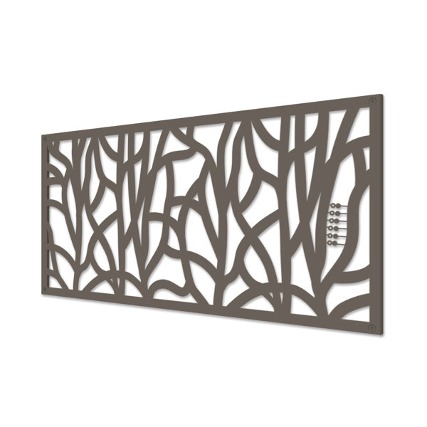 Grid Axcents 2 ft. H x 4 ft. W Polyethylene Privacy Screen & Reviews ...