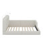 Grand lit plateforme tapissier avec lumières de lecture-118020780