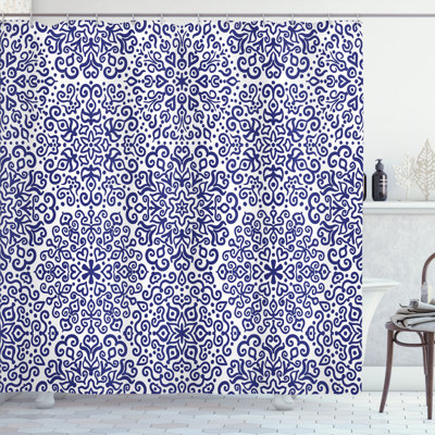 Shower Curtain with Hooks Included