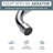 Double Handle Deck Mounted Commercial Standard Kitchen Faucet with 8 in. Swivel Spout