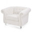 Fauteuil d'appoint capitonné et rembourré pour le salon-133994605-133994607