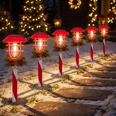 Guirlande lumineuse solaire étanche pour décorations de Noël extérieures, idéale pour les cadeaux de Noël.