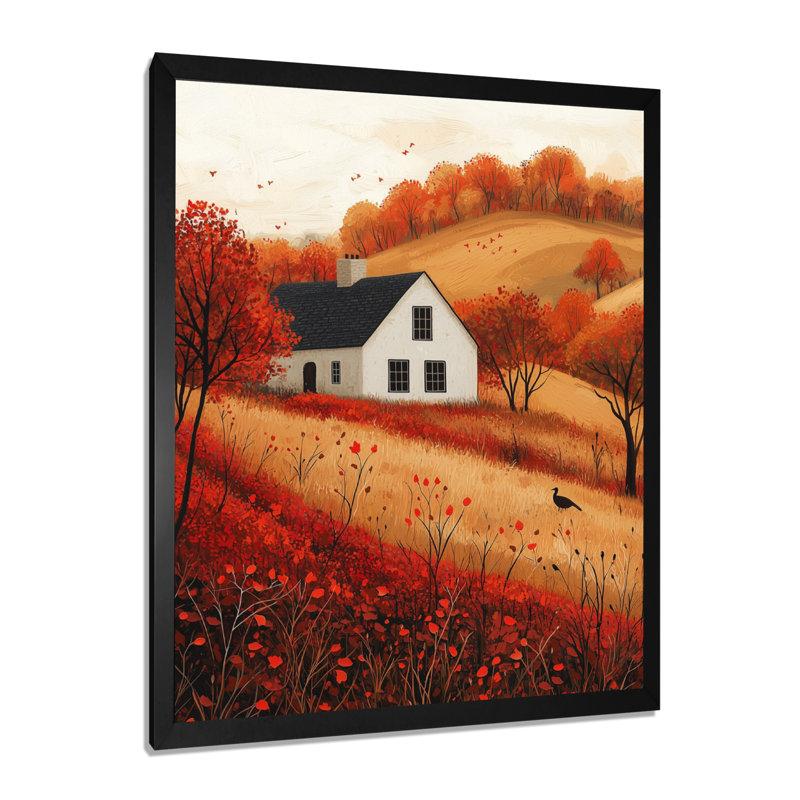 Dravion - paysages, reproduction d'art sur toile, Noir, H 20 po x l 12 po, Reproduction encadrée d'une seule photo