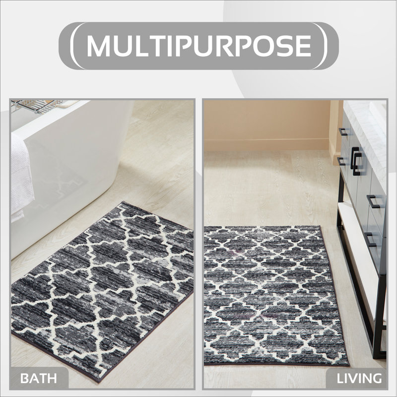 Nukri Non-Slip Bath Rug