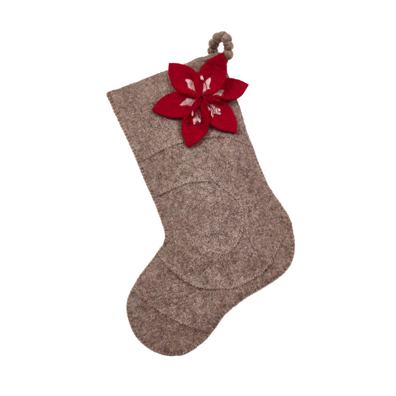 Amaryllis Christmas Stocking