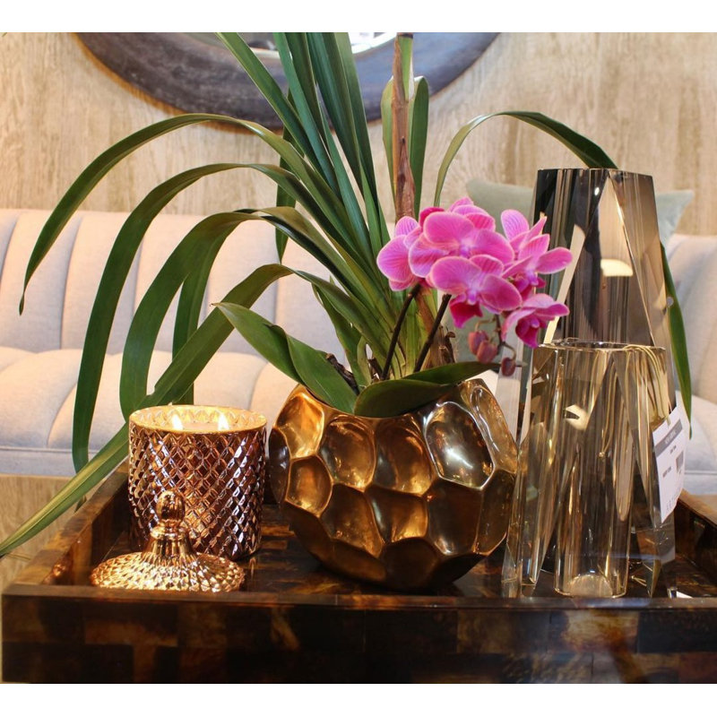 Gemma Handmade Crystal Table Vase