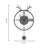 Attleboro Metal Wall Clock