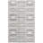Benny-Lee Hand Tufted Viscose/Wool Ikat Rug in Gray/Ivory-50806762
