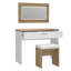 Gerallt Dressing Table with Mirror