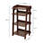 4 Tier Record Player Stand Turntable Stand Table with Record Storage Vinyl Record Storage Console Cabinet Modern Record Storage End Table Vinyl Holder Display Shelf for Bedroom Living Room
