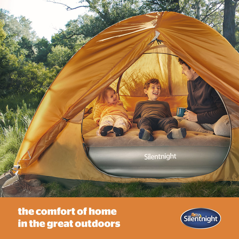 Silentnight Luxury Camping 37 Cm Air Bed, Double