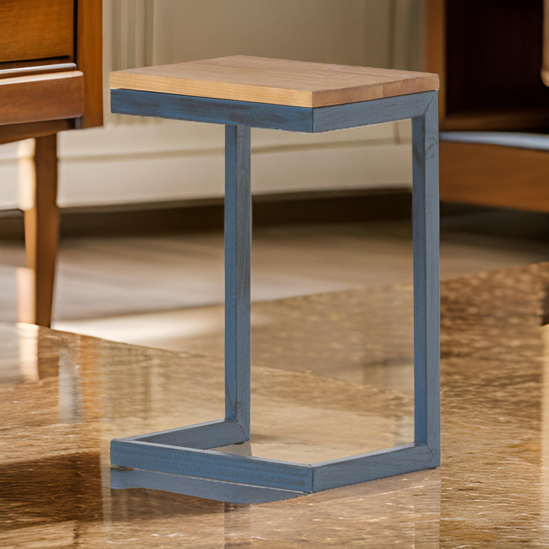Table de bout Kendly, H 22,25 po x l 15,50 po x P 11,25 po, Brun miel