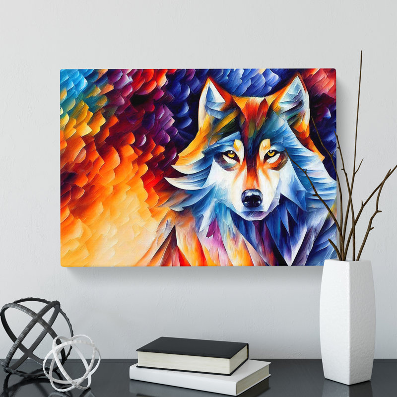 Wolf Painting Vol.2 - Wrapped Canvas