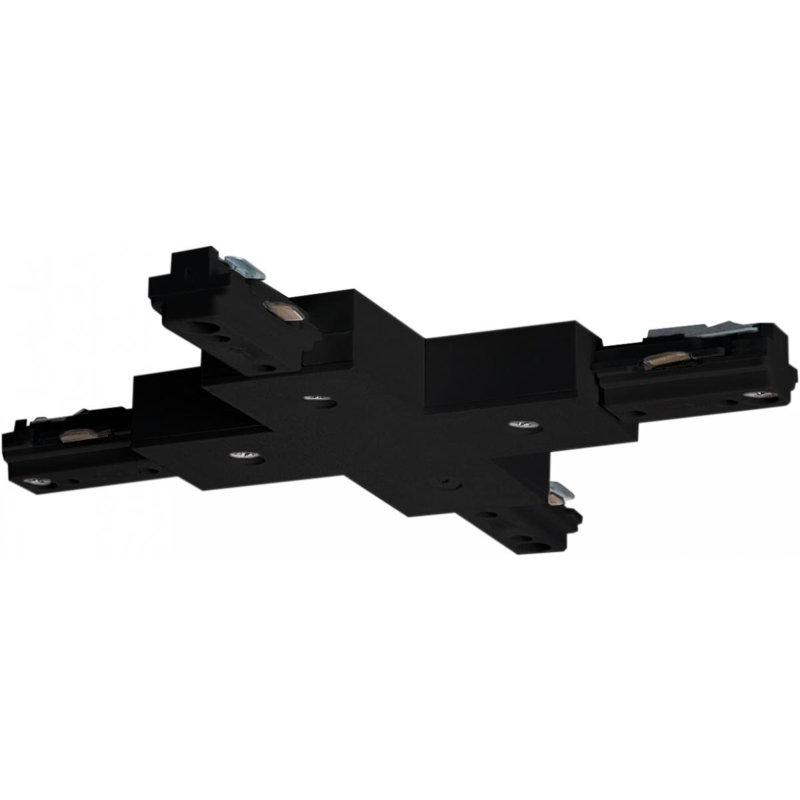 Connecteur de rail d'éclairage X, Black