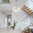 4-light Modern Glass Bubble Chandelier, 24"d-1765888439