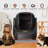 Dvpets Open-top Self Cleaning Cat Litter Box, Automatic Cat Litter Box With App Control, Automatic Cat Litter Box For Multiple Cats-110777688