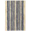 Calder Stripe Navy Handwoven Jute Rug-74721090